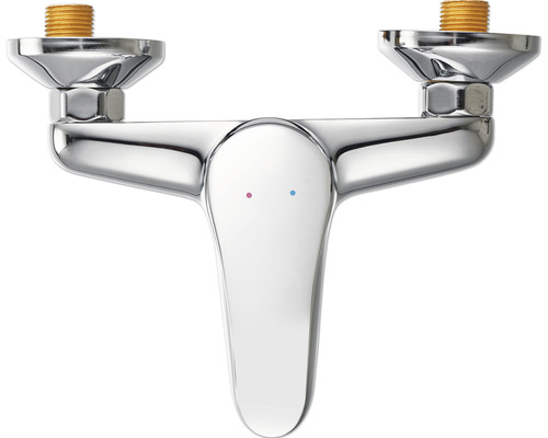 Opbouw kraan voor wandmontage met wateraansluiting