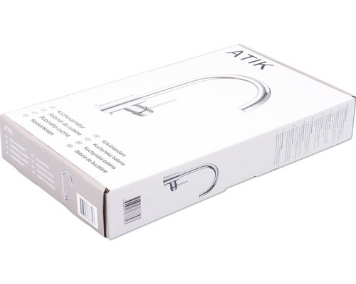 Verpakking van de ATIK keukenkraan