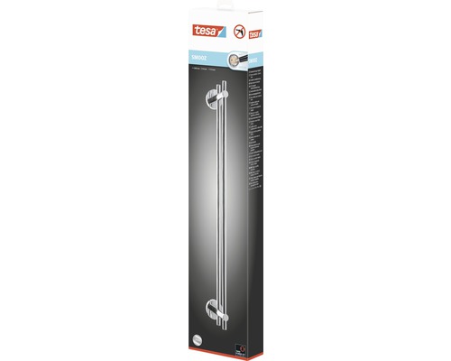 Tesa Smooz handdoekhouder voor wandmontage in verpakking