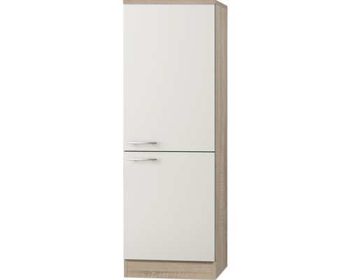 OPTIFIT Koelombouwkast tbv 88 cm inbouwkoelkast Dakar286 wit 60x60x174,4 cm Hoge kast met twee deuren en handgrepen