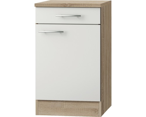 OPTIFIT Onderkast met schuiflade en draaideur Dakar286 wit 50x60x84,8 cm