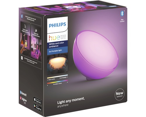 Philips Hue Go draagbare lamp in verpakking