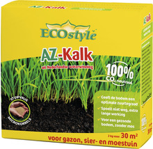 ECOstyle AZ-Kalk meststof voor gazon, sier- en moestuin, 2 kilogram voor 30 vierkante meter