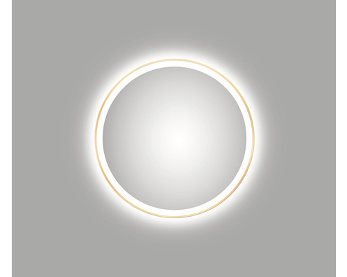 DSK LED Spiegel Gold Circular Ø60 cm-0