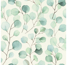 Behang met eucalyptusbladeren