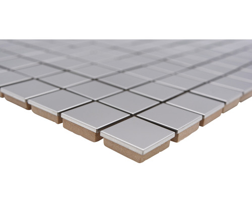 Vierkante mozaïektegels van metaal