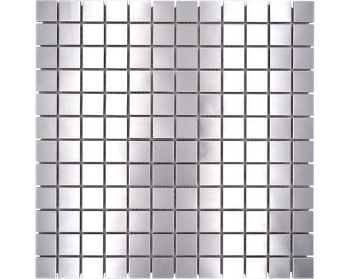 Metalen mozaïektegel met vierkante elementen