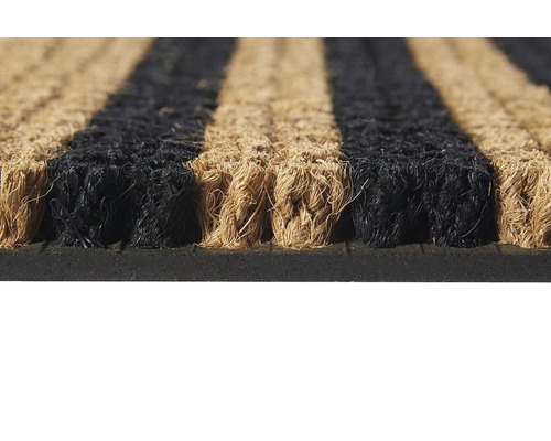 Kokosvezel deurmat met streepmotief