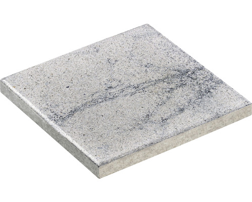 DIEPHAUS Terrastegel iStone Brilliant met facet gemarmerd wit, 40 x 40 x 4 cm Vierkante betontegel