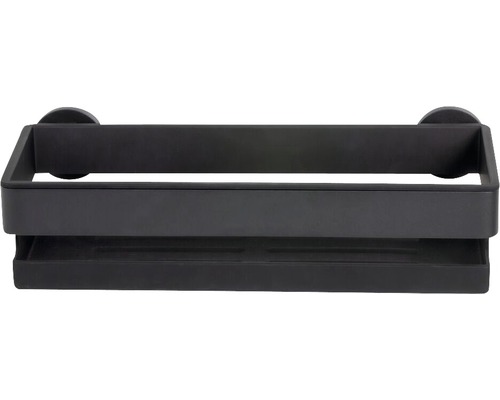 Zwarte doucheplank voor wandmontage
