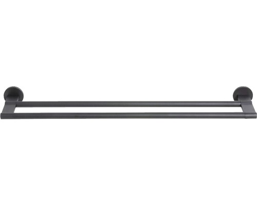 Dubbele handdoekhouder voor wandmontage