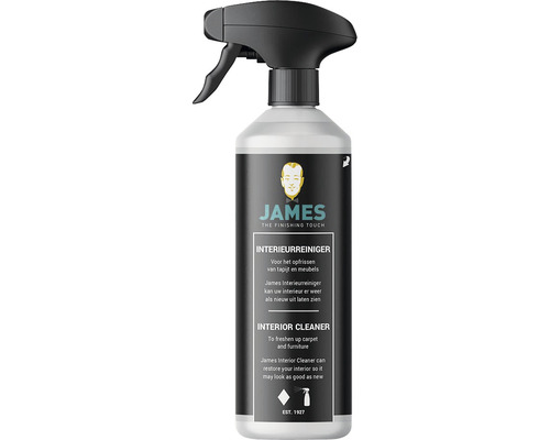 JAMES Interieurreiniger voor tapijt & meubelstof 500 ml James Interieurreiniger in spuitfles voor het reinigen van textiel en meubels