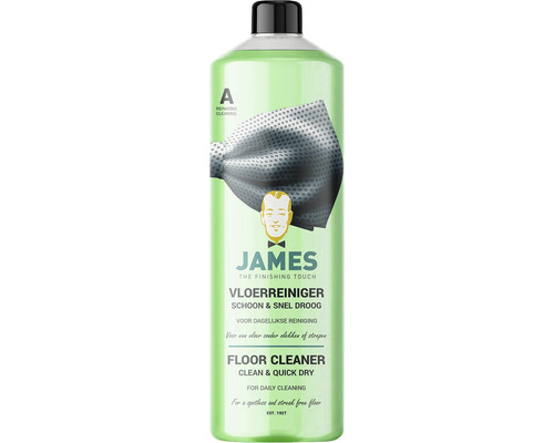 JAMES Vloerreiniger schoon & snel droog 1 l James Vloerreiniger voor dagelijkse reiniging