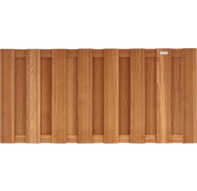 Houten schutting gemaakt van planken