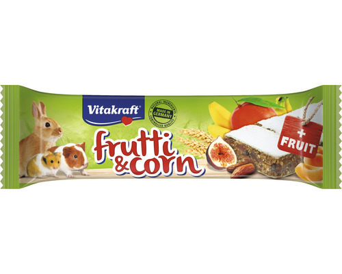 VITAKRAFT Knaagdierensnack Frutti&Corn 30 gr Vitakraft Frutti en Corn knaagdier voeding