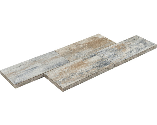 DIEPHAUS Terrastegel iStone Modern met facet schelpkalk, 60 x 30 x 5 cm Rechthoekige betonnen straatstenen