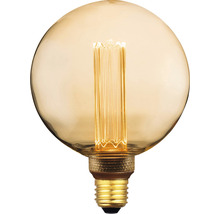 Decoratieve ledlamp in ronde vorm met schroefvoet