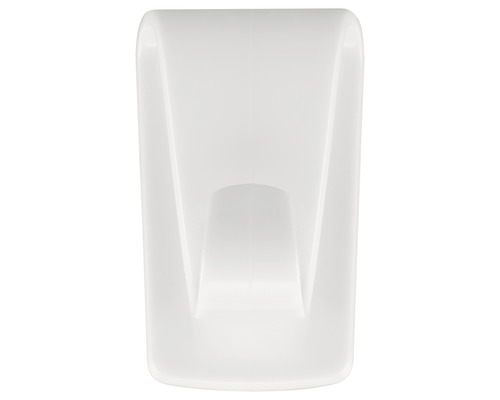 Witte zeepdispenser voor wandmontage