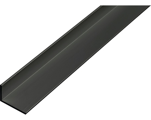 GAH.ALBERTS Hoekprofiel 20x10x1 mm aluminium mat zwart 100 cm Hoekprofiel van metaal