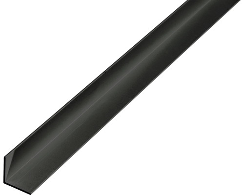 GAH.ALBERTS Hoekprofiel 10x10x1 mm aluminium mat zwart 200 cm Hoekprofiel van metaal