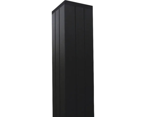 ELEPHANT Paal Modular aluminium zwart 68x68 mm x 270 cm Zwarte radiator voor warmteafgifte