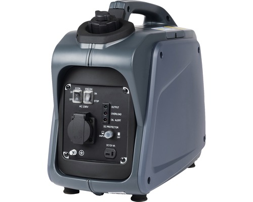 Generator met 230 volt AC-aansluiting en 12 volt DC-aansluiting