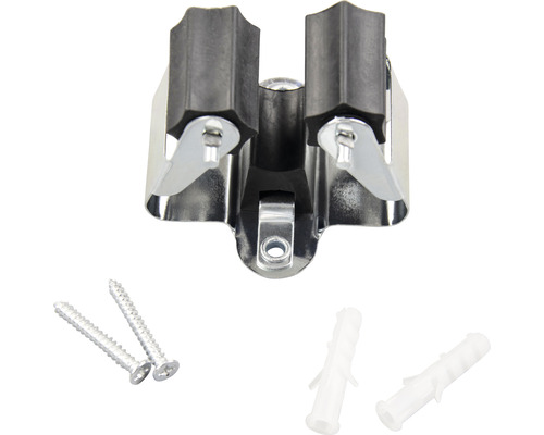 Gereedschaphouder met schroeven en pluggen voor wandmontage