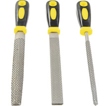 Set van drie raspen met handvat