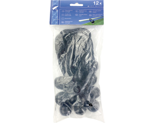 Verpakking met twaalf dekzeilspanners met kogel