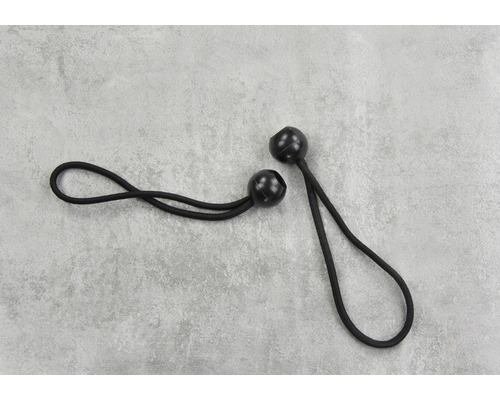 Twee bagagebinders met bolvormige uiteinden