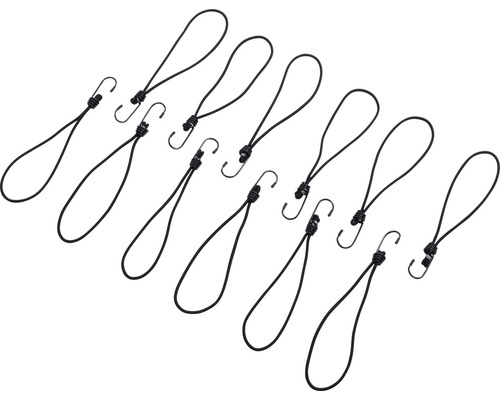 Set elastische spanbanden met haken