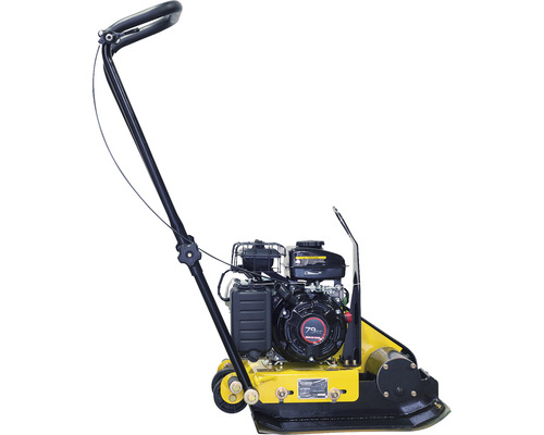 Trilplaat met 79 kubieke centimeter motor voor grondverdichting