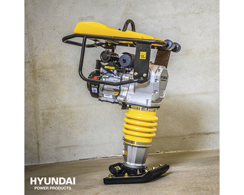 Trilstamper voor grondverdichting