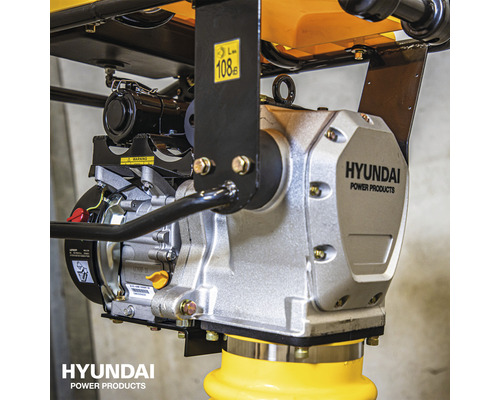 Gedetailleerd beeld van een Hyundai stamper