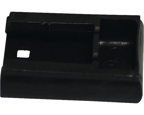 Zwart metalen montage-element