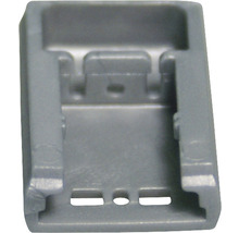 Grijze plastic clip