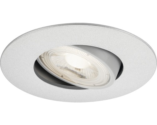 Inbouwspot met draaibare lamp