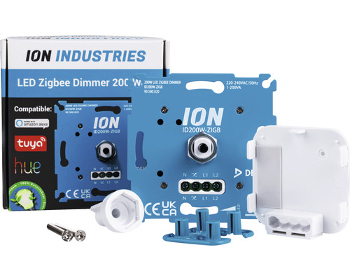 ION Industries LED Zigbee Dimmer 200 Watt met accessoires