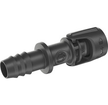 Irrigatieconnector met sluiting