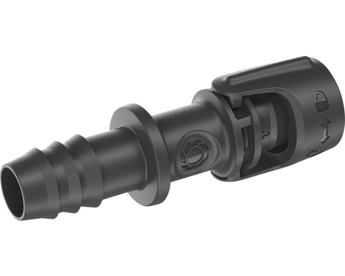 Irrigatieconnector met sluiting