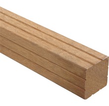 Houten profiellijst met groeven