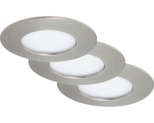 Drie led-inbouwspots