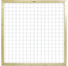 Houten frame met draadgaasinzet