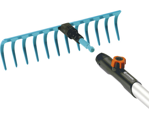 Tuinaccessoire hark met steel voor tuinieren