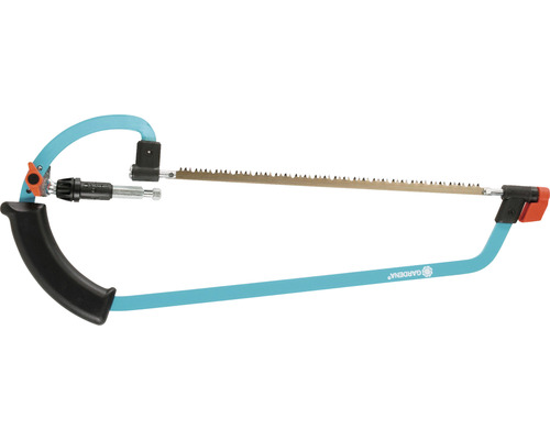 Tuinzaag met metalen zaagblad en zwarte handgreep