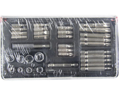 Bit- en dopsleutelset in opbergkoffer