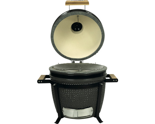 Keramische barbecue met open deksel voor buiten