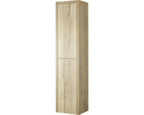Hoge kast met twee deuren in houten design