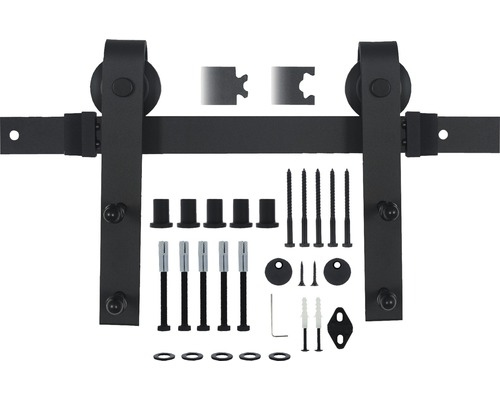 Schuifdeur beslag set met accessoires