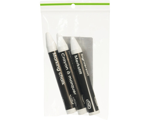 Drie markeerstiften in een verpakking